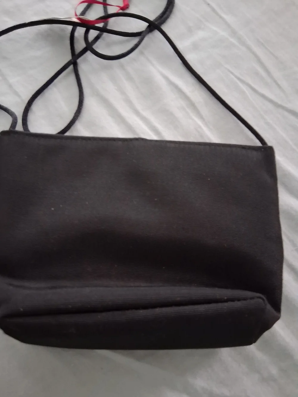 Victoria's Secret Black Crossbody Bag with Clear Accent